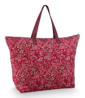 Pip Studio Pip Studio Tilda Tote Bag Large Quilted Daisy Dreams Red 66x20x44cm - thumbnail