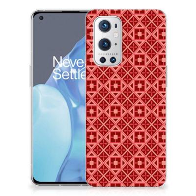 OnePlus 9 Pro | TPU bumper | Batik Rood OnePlus 9 Pro | TPU bumper | Batik Rood