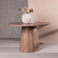 Nohr Ronde Eettafel 'Mikeisha' MDF, 120cm, kleur Naturel - thumbnail