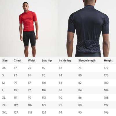 Craft 1907156 Essence Jersey Men - Blaze - L Craft 1907156 Essence Jersey Men - Blaze - L