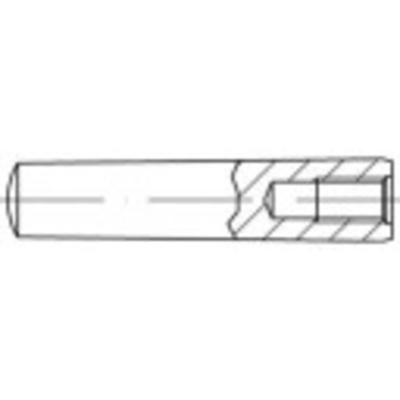 TOOLCRAFT 144699 Conische pen (Ø x l) 6 mm x 80 mm Staal 25 stuk(s)