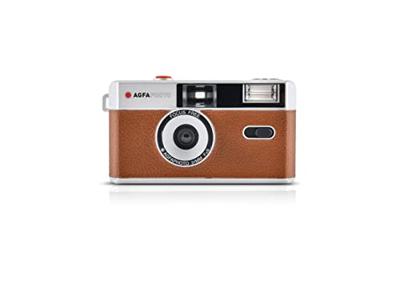 AgfaPhoto Reusable Photo Camera 35 mm brown