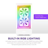 NZXT H5 Elite - White - thumbnail