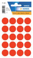 Etiket herma 1876 rond 19mm fluor rood 100st - thumbnail