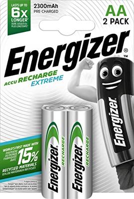 Energizer Extreme HR06 Oplaadbare AA batterij (penlite) NiMH 2300 mAh 1.2 V 2 stuk(s)