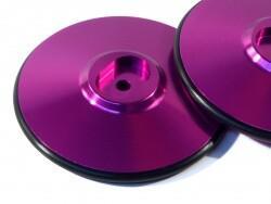 Aluminium setup wheel 62mm (purple/4pcs)