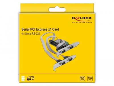 Abi Pci express naar seriële rs-232 Abi Pci express naar seriële rs-232