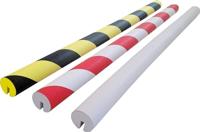 VISO PU 208 NJ Beschermprofiel met sleuf Zwart, Geel (Ø x l) 40 mm x 750 mm - thumbnail