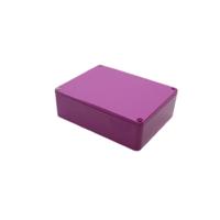 Hammond Electronics 1590BB2PR Universele behuizing 119 x 94 x 38 Aluminium spuitgietwerk Lila 1 stuk(s) - thumbnail