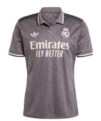 Real Madrid Shirt 3rd Senior 2024/2025 - Maat M - Kleur: Donkergrijs | Soccerfanshop