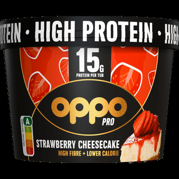 Oppo Pro High Protein Strawberry Cheesecake 150g bij Jumbo