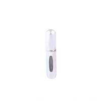 Portable mini aluminium hervulbare parfum fles spray lege cosmetische containers verstuiver capaciteit: 5ml (zilver) - thumbnail