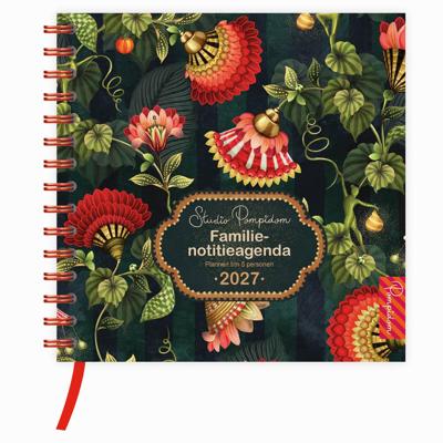 Studio Pompidom Familie Notitieagenda 2027 5 Personen Circus (Harde kaft)