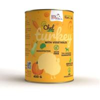 SYTA MICHA Chef Turkey with vegetables - natvoer voor honden - 400g - thumbnail