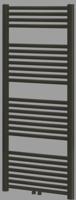 Royal Plaza Sorbus radiator 60x120cm 617watt recht met midden aansluiting mat zwart 77829 - thumbnail
