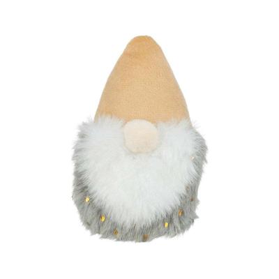 Knuffel voor honden Trixie Beige Grijs Polyester Kerstmis Kabouter 10 cm