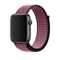 Apple Nike Sport Loop Apple Watch 42mm / 44mm / 45mm / 49mm Pink Blast / True Berry - thumbnail