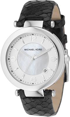 Horlogeband Michael Kors MK5072 Leder Zwart