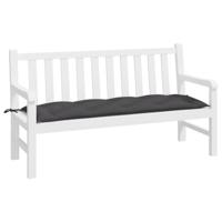 VidaXL Tuinbankkussen 150x50x7 cm oxford stof antracietkleurig - thumbnail