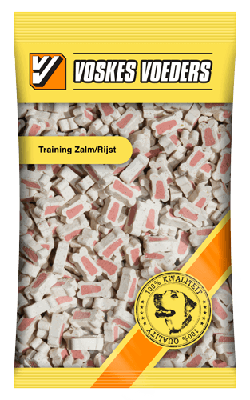 2 stuks! hondenvoer training zalm rijst Voskes - Voskes