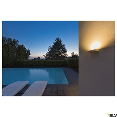 SLV PEMA® 1002070 LED-buitenlamp (wand) LED vast ingebouwd 7.7 W Wit SLV PEMA® 1002070 LED-buitenlamp (wand) LED vast ingebouwd 7.7 W Wit
