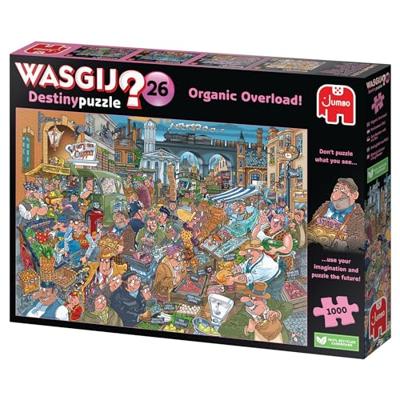 Wasgij Destiny 26 Barstensvol Bio! Puzzel 1000 stukjes Wasgij Destiny 26 Barstensvol Bio! Puzzel 1000 stukjes