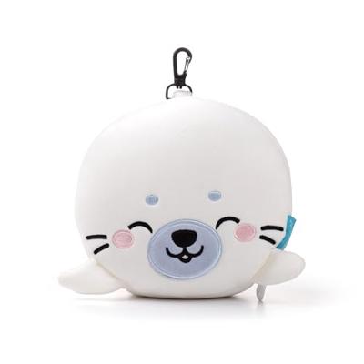 Ty Relaxeazzz adoramals kai de zeehond rond reiskussen & slaapmasker
