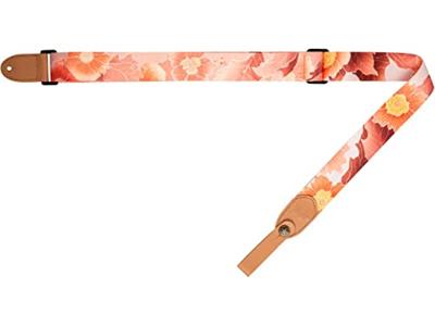 Flight S35 Polyester Ukulele Strap Flower draagband voor ukelele