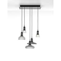 Brokis Shadows Hanglamp Set Rectangular - Zwart - Rookgrijs - thumbnail