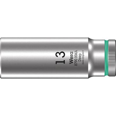 Wera 8790 HMA Deep 05004510001 Dop (zeskant) Dopsleutelinzetstuk 13 mm 1/4 13 mm 1 stuks 1/4
