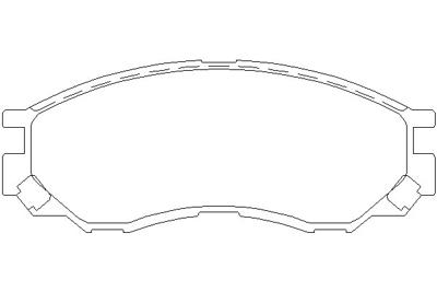 Remblokken set 2329002