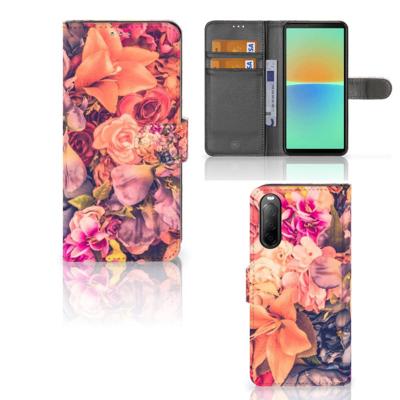 Sony Xperia 10 IV Hoesje Bosje Bloemen Sony Xperia 10 IV Hoesje Bosje Bloemen