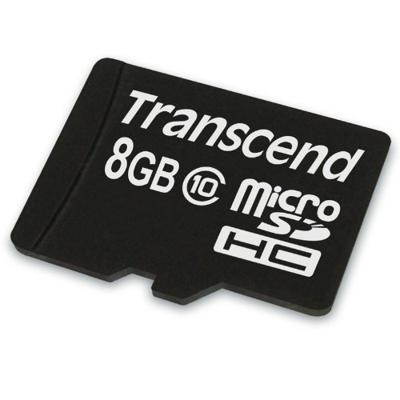 Transcend Premium microSDHC-kaart Industrial 8 GB Class 10
