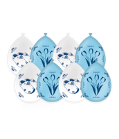 Ballonnen Delftsblauw (8st) - thumbnail