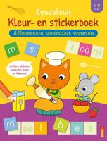Deltas Reuzeleuk kleur- en stickerboek - Allereerste woorden vormen - thumbnail