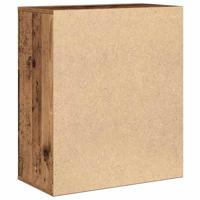 Dressoir met lade Oud hout 60 x 31 x 70 cm Bewerkt hout - thumbnail
