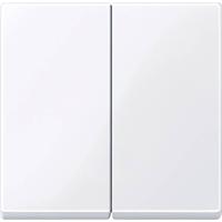 Merten 432525 Wisselschakelaar Afdekking System M Wit 1 stuk(s) - thumbnail