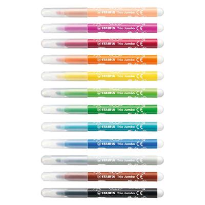 Stabilo Jumbo Trio Stiften 12 Stuks