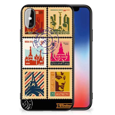 iPhone X | Xs TPU Backcover Postzegels iPhone X | Xs TPU Backcover Postzegels