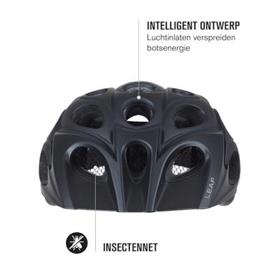Buzaglo Catlike mtb helm leaf maat m 55-57cm carbon black