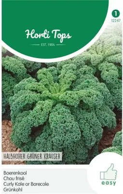 Zaden Boerenkool Middelhoge Fijne Krul Hortitops - Hortitops