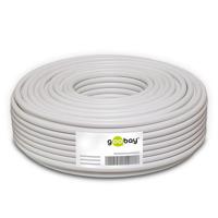 Goobay 67720 luidsprekerkabel 2 x 1,5 mm² CCA strengen/luidsprekerkabel, audiokabel per meter/luidsprekerkabel kabel kabel kabel audiokabel subwoofer/transparant / 10 meter - thumbnail