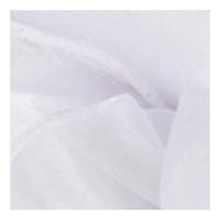 Creativ Company Organza stof, b: 50 cm, wit, 10 m/ 1 rol - thumbnail