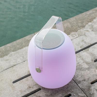 LUMISKY Outdoor muzieklamp met luidspreker - 21 x 21 x 31 cm - thumbnail