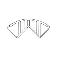 Connex Beschermhoek Pp Spanriem 25Mm 4St - DY270637 - thumbnail