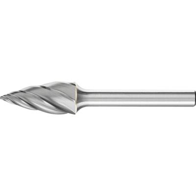 PFERD TOOLS 21122766 Freesstift Spitsboog Lengte 65 mm Afmeting, Ø 12 mm Werklengte 25 mm Schachtdiameter 6 mm