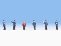 NOCH 44200 Z Spoorwegpersoneel figuren Staand, Geverfd - thumbnail