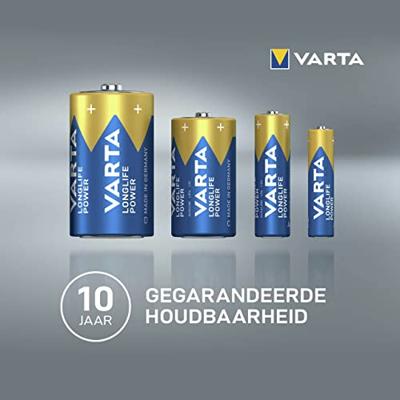 batterij AAA 4x varta alkaline longlife power - thumbnail