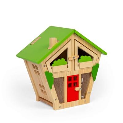 Bigjigs houten insectenhuisje, 7dlg. - thumbnail