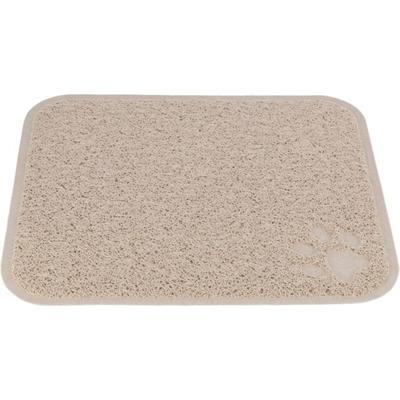 Trixie schoonloopmat voor kattenbakken pvc blush Trixie schoonloopmat voor kattenbakken pvc blush